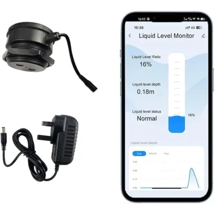 Water Level Measurement Device with Wi-Fi technology | Remote control via Tuya Smart app.